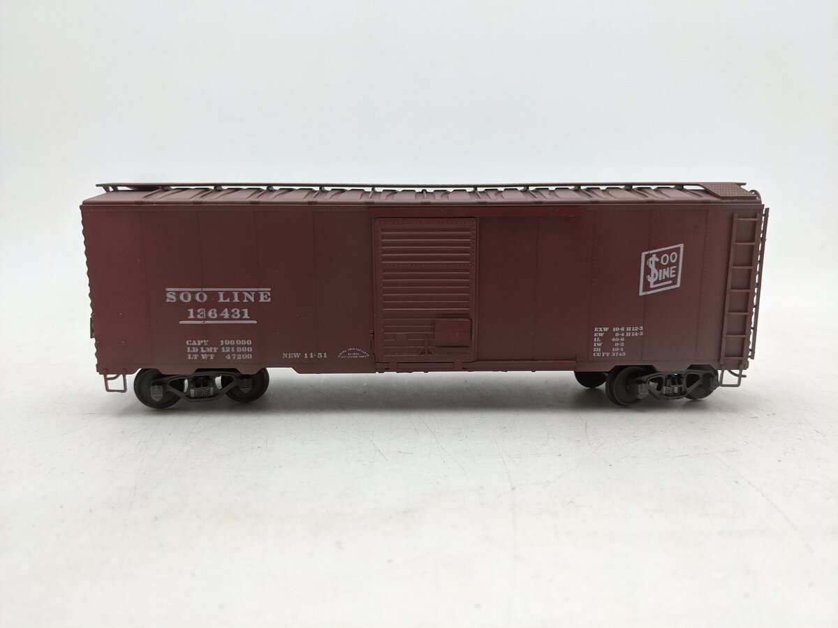 American Models S Scale Soo Line Boxcar #136431 EX/Box