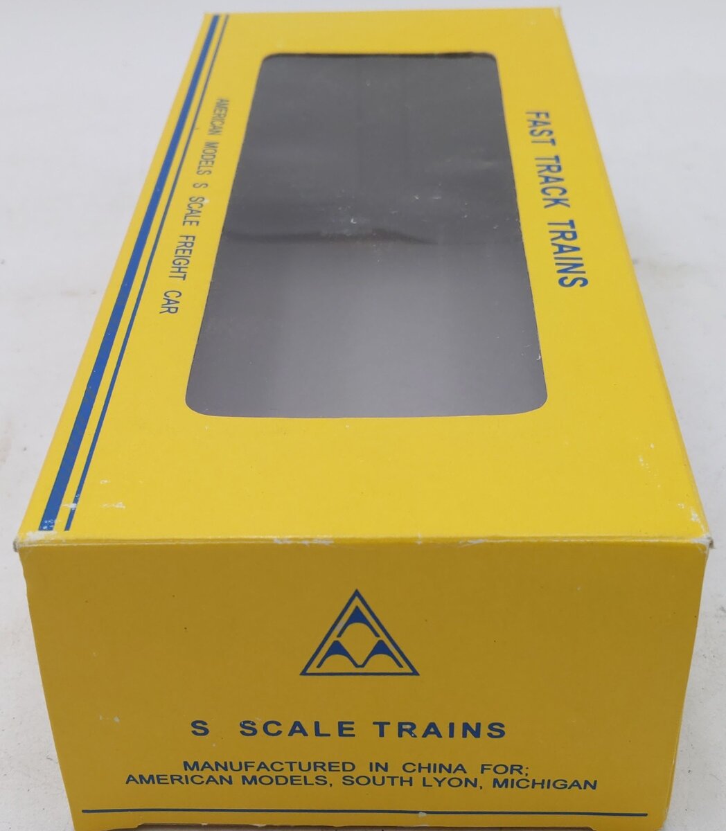 American Models 1146 S Scale (High Rail) Wabash 40' Box Car #91465 LN/Box