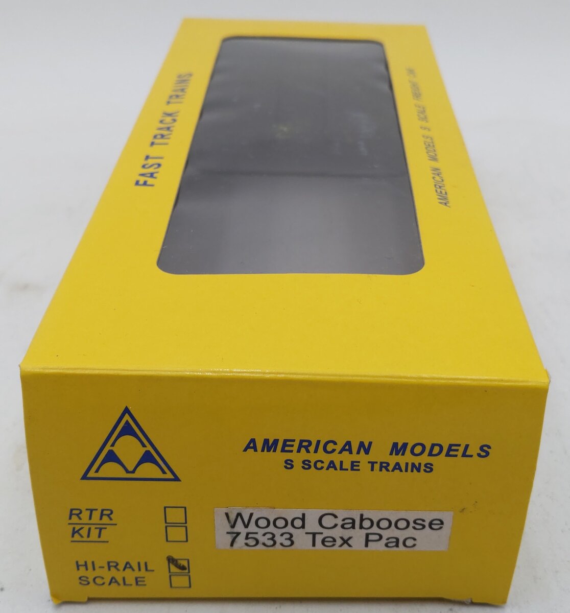 American Models 7533 S Gauge T&P Wood Caboose #1033 LN/Box