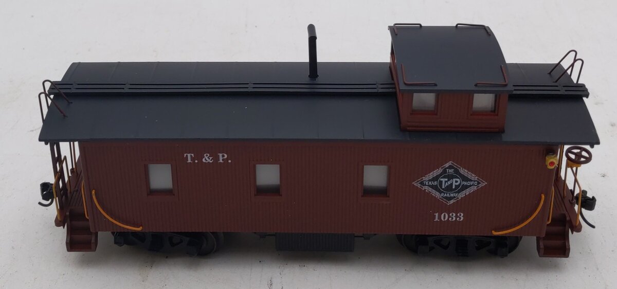 American Models 7533 S Gauge T&P Wood Caboose #1033 LN/Box
