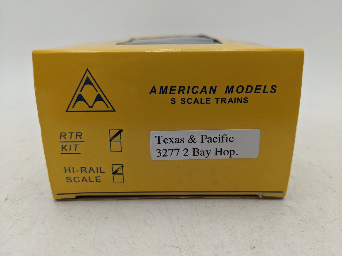 American Models 3277 S Texas & Pacific 2 Bay Hopper #9010 EX/Box