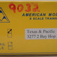 American Models 3277 S Texas & Pacific 2 Bay Hopper #9023 EX/Box