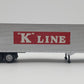 American Models S Gauge T13 K-Line Semi-Trailer NIB