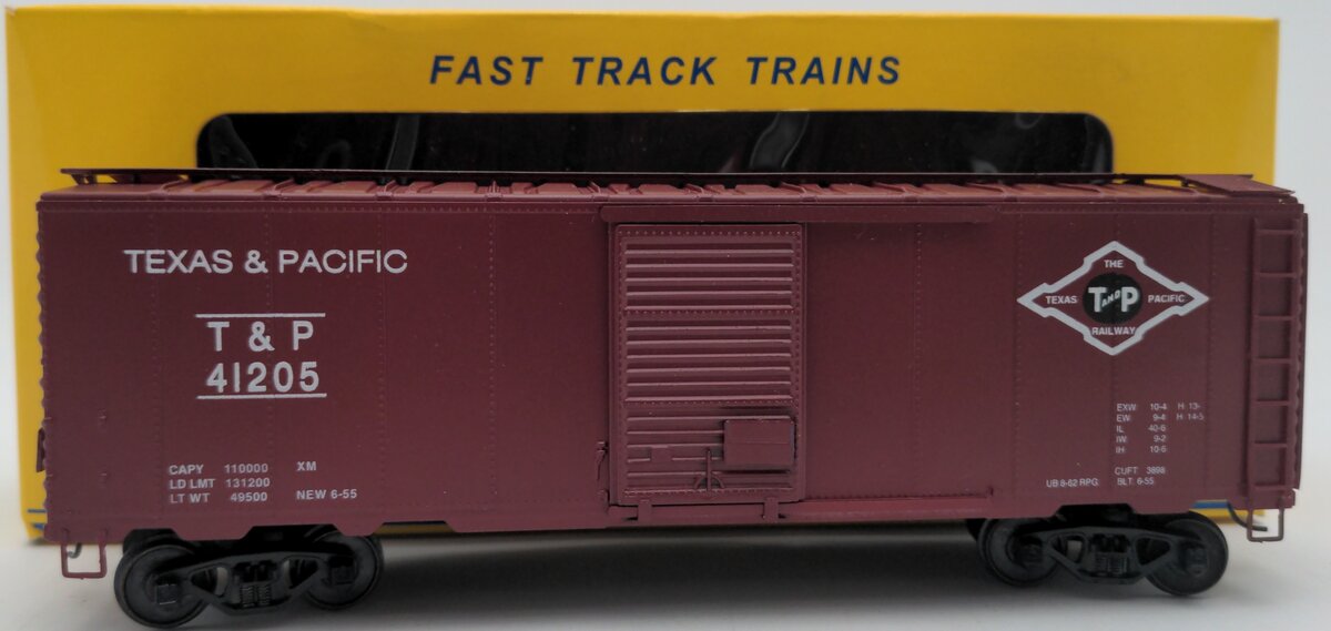 American Models 1153 S Texas & Pacific 40' Box Car #41205 LN/Box