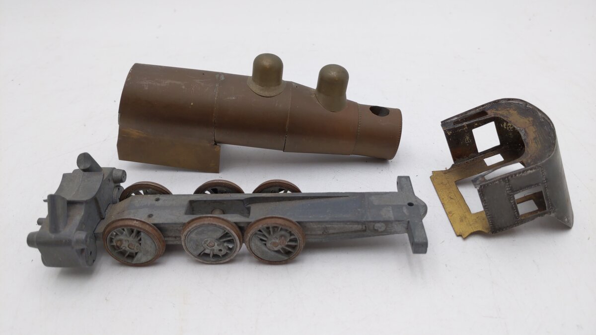 Cleveland Model S Scale Brass PRR 0-6-0 Switching Locomotive Kit VG/Box