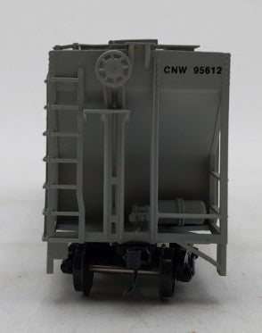 American Models S Scale Chicago & North Western 2014 3-Bay Covered Hopper #95612 LN/Box