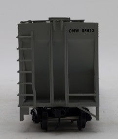 American Models S Scale Chicago & North Western 2014 3-Bay Covered Hopper #95612 LN/Box