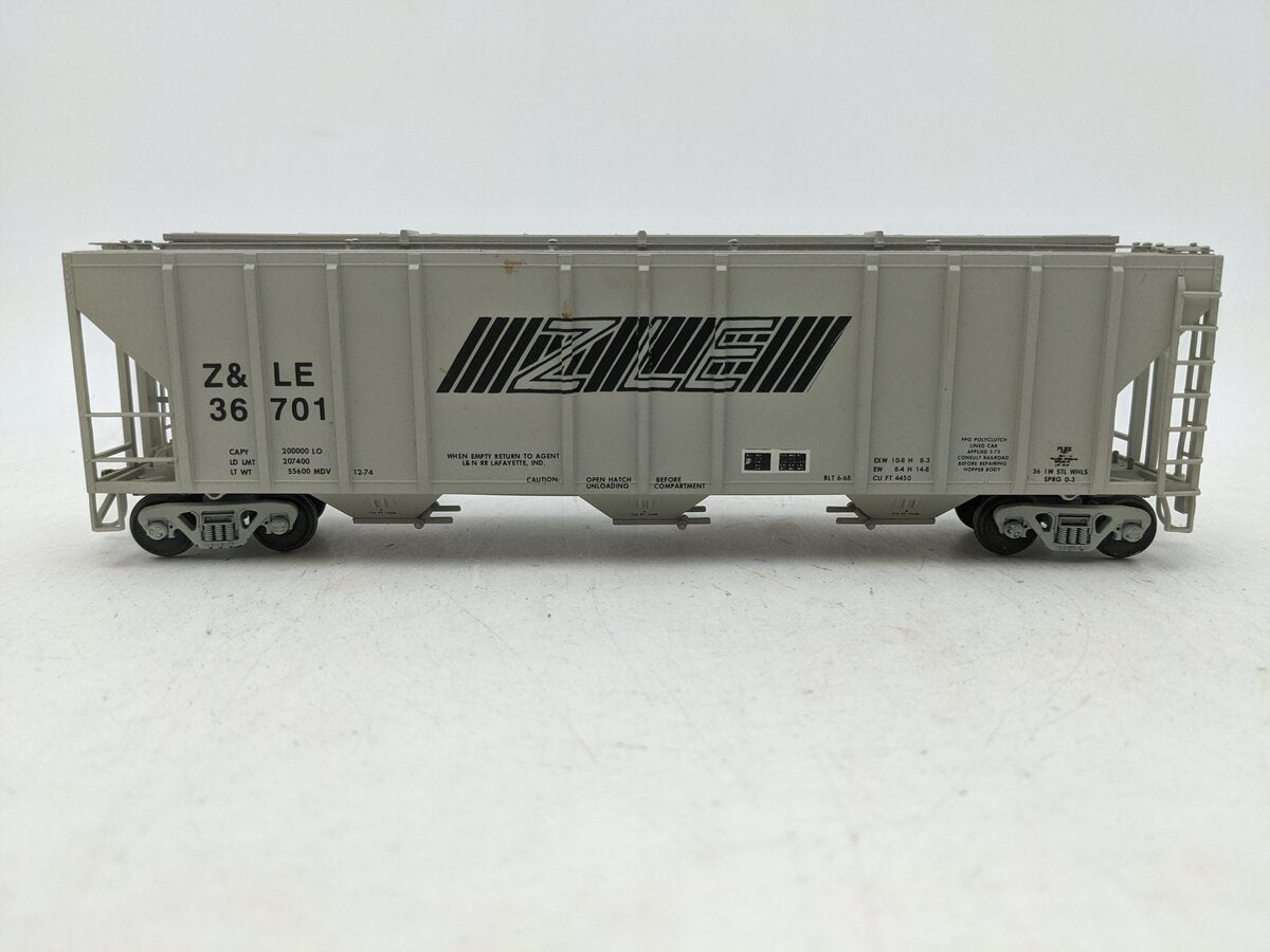 American Models S Scale Z & LE Covered Hopper #36701 EX/Box