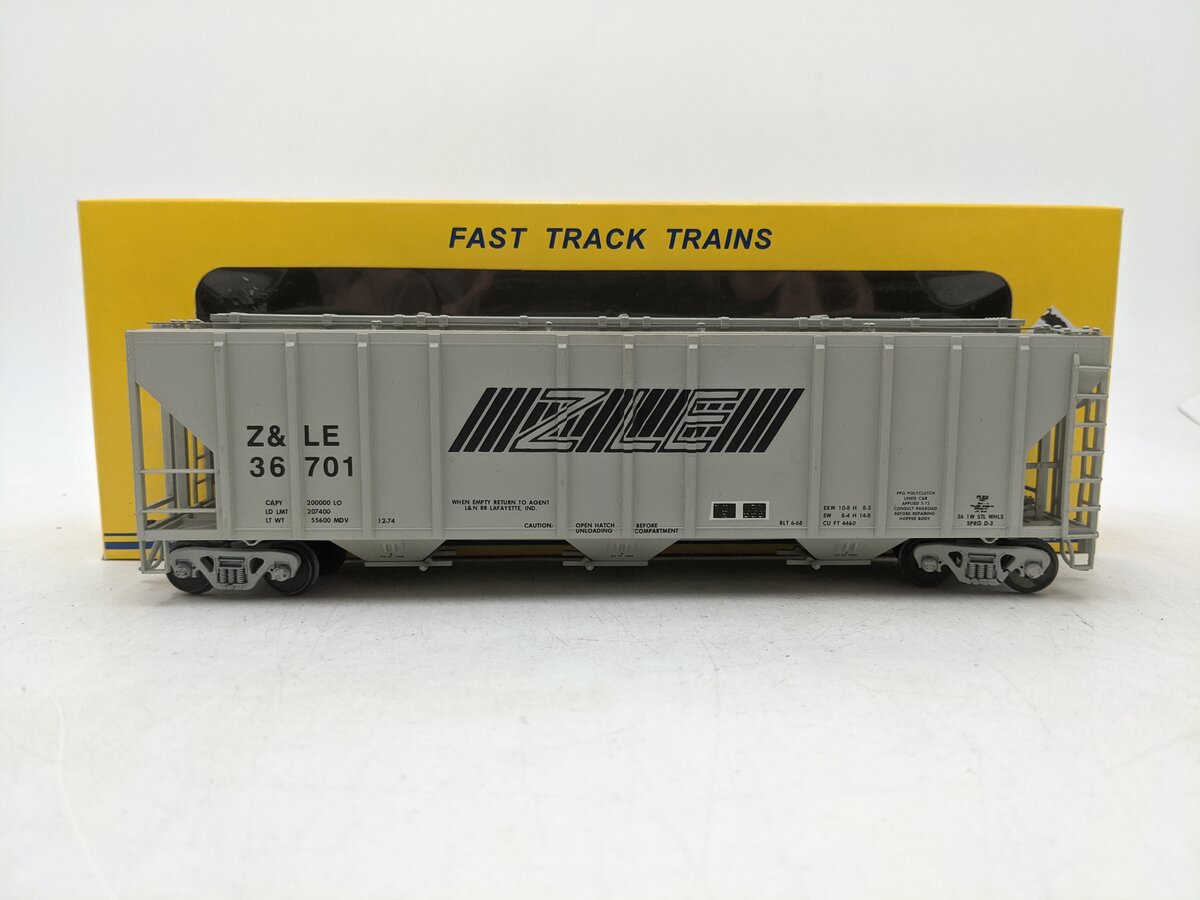 American Models S Scale Z & LE Covered Hopper #36701 EX/Box