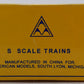 American Models S Gauge Z&LE Closed Hopper Car #36714 (Scale) EX/Box