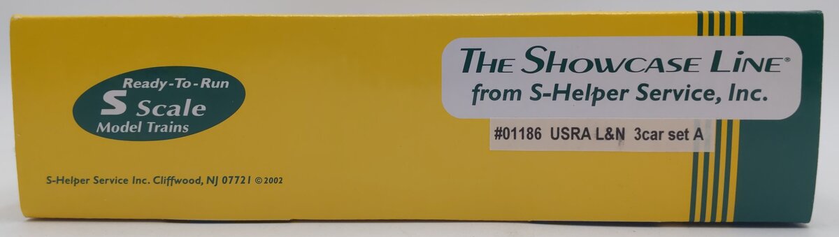 S-Helper 01186 S Scale Louisville and Nashville USRA 3 Car Hopper Set (A) EX/Box