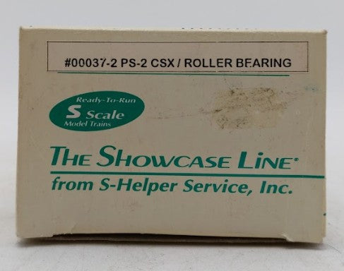 S-Helper Service 00037-2 S Scale CSX PS-2 Roller Bearing 2-Bay Hopper #226062 LN/Box