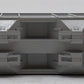 S-Helper 00007 "S" Scale New York Central PS-2 2-Bay Hopper #573251 EX/Box
