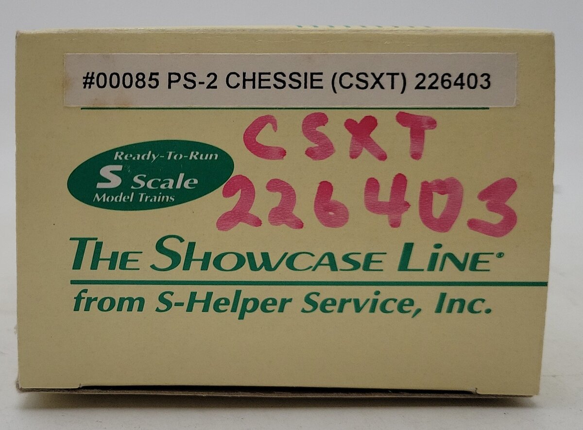 S-Helper Service 00085 S Scale Chessie PS-2 2-Bay Hopper CSXT #226403 LN/Box
