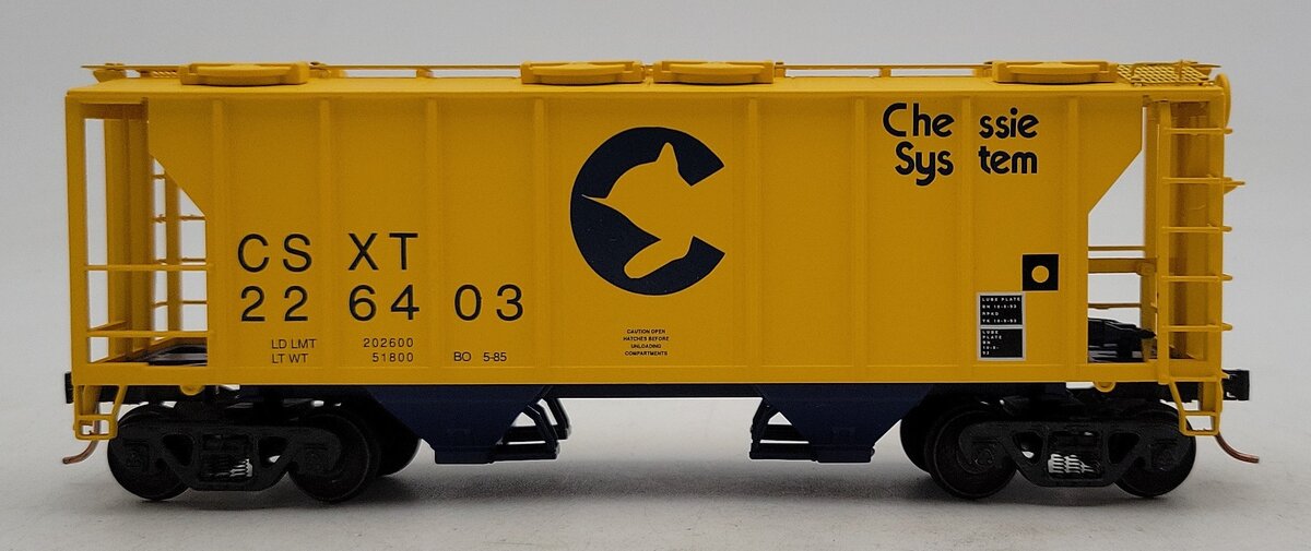 S-Helper Service 00085 S Scale Chessie PS-2 2-Bay Hopper CSXT #226403 LN/Box
