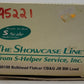 S-Helper 00158 "S" Scale CB&Q Bulkhead Flatcar w/JMBM Load LN/Box