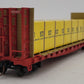 S-Helper 00158 "S" Scale CB&Q Bulkhead Flatcar w/JMBM Load LN/Box