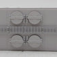 S-Helper 00028-0 S Scale D&RGW PS-2 2-Bay Covered Hopper #18332 LN/Box