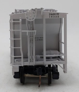 S-Helper 00028-0 S Scale D&RGW PS-2 2-Bay Covered Hopper #18332 LN/Box