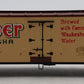 S-Helper 01882 S Gauge Weber Waukesha Beer 40' Wooden Billboard Reefer #3301 LN/Box