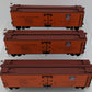 S-Helper 00682 S-Scale Pacific Fruit Express (PFE) Orange Reefer 3-Car Set #1 LN/Box