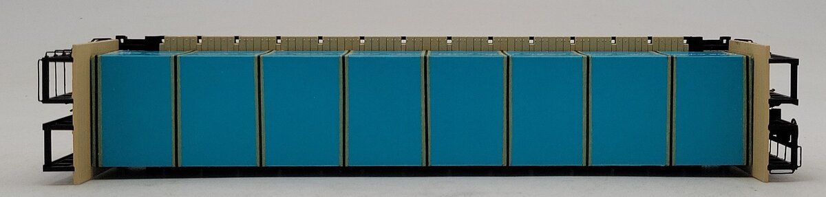 S-Helper 00160 S Scale D&RGW Bulkhead Flatcar w/ BM Load EX/Box