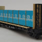 S-Helper 00160 S Scale D&RGW Bulkhead Flatcar w/ BM Load EX/Box