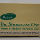 S-Helper 00160 S Scale D&RGW Bulkhead Flatcar w/ BM Load EX/Box