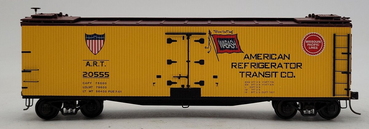 S-Helper 01002 "S" Scale American Refrigerator Transit Reefer Car #20555 LN/Box