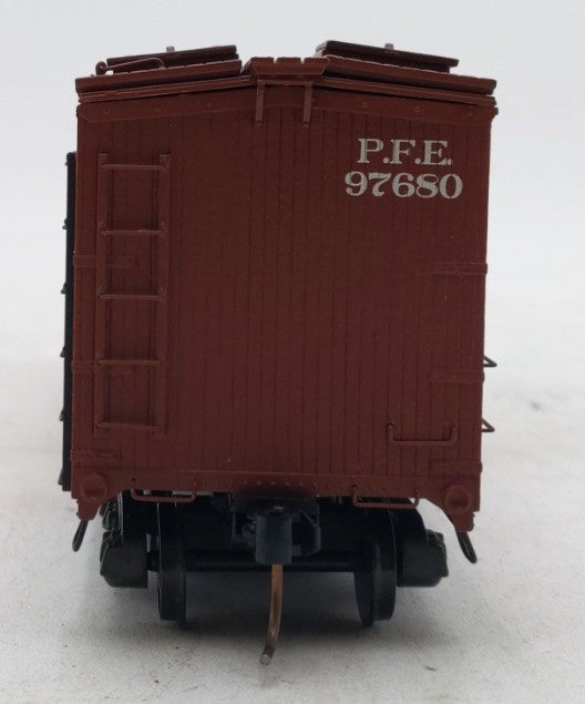 S-Helper 01001 S Scale Pacific Fruit Express 40' Wooden Billboard Reefer #97680 LN/Box
