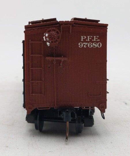 S-Helper 01001 S Scale Pacific Fruit Express 40' Wooden Billboard Reefer #97680 LN/Box