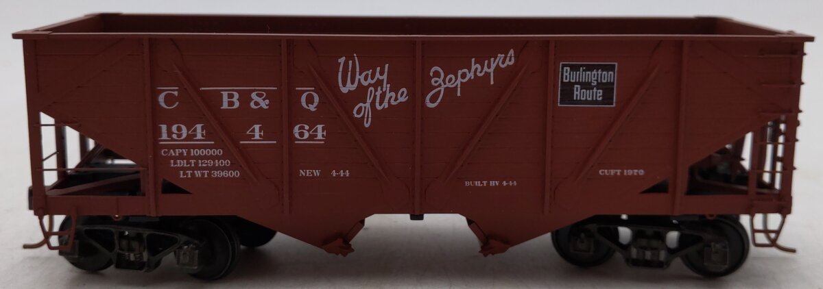 S-Helper 00769 S Gauge Chicago Burlington & Quincy Hopper Car #194464 LN/Box