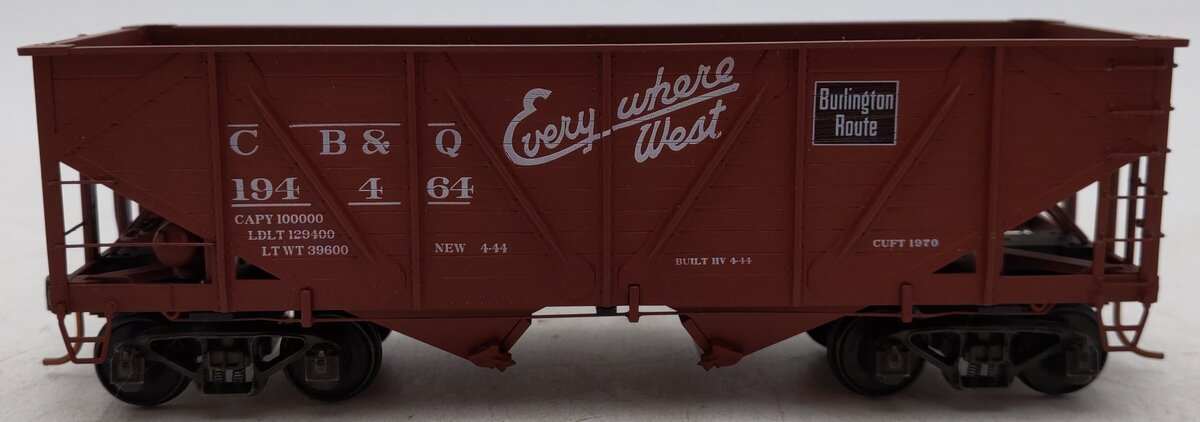 S-Helper 00769 S Gauge Chicago Burlington & Quincy Hopper Car #194464 LN/Box