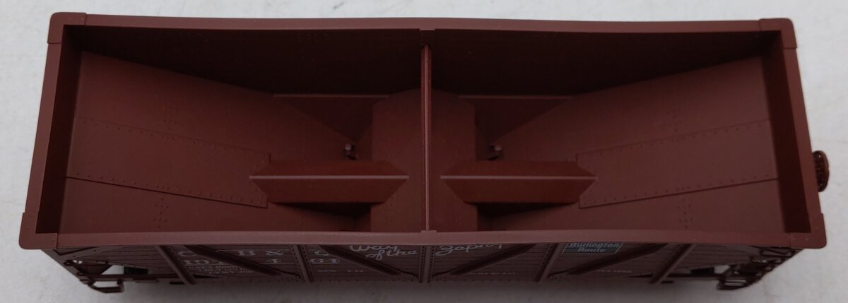 S-Helper 00769 S Gauge Chicago Burlington & Quincy Hopper Car #194464 LN/Box