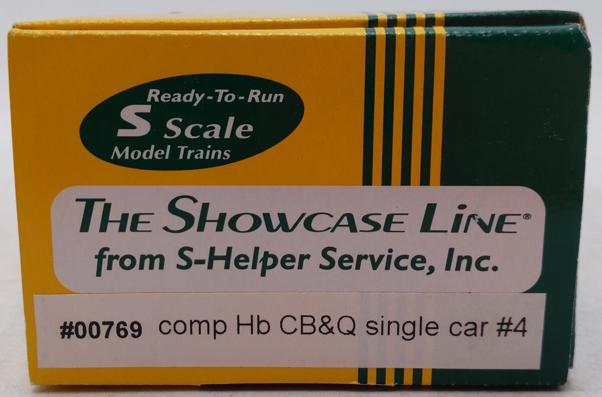 S-Helper 00769 S Gauge Chicago Burlington & Quincy Hopper Car #194464 LN/Box