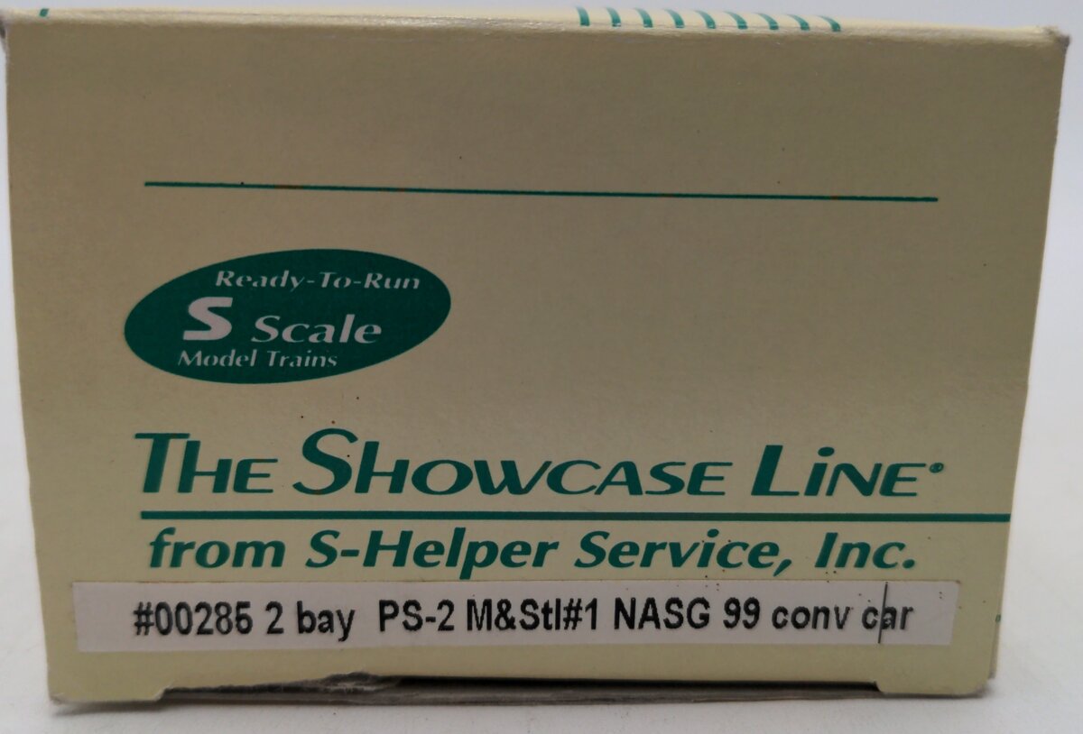 S-Helper 00285 S Scale Minneapolis & St Louis PS-2 2-Bay Hopper #70499 EX/Box