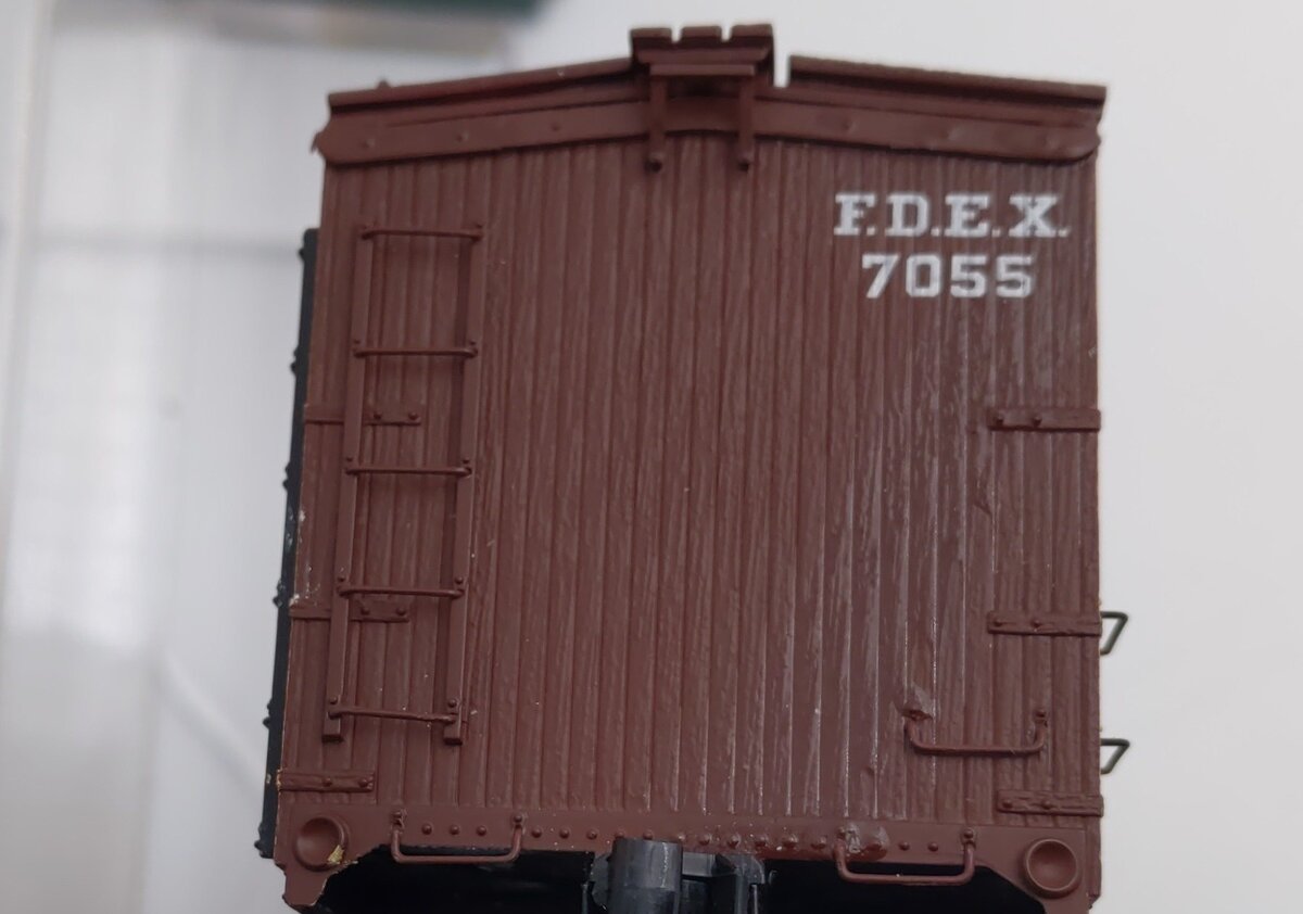 S-Helper 01016 S Gauge Fruit Growers Express FDEX Reefer Car #7055 VG/Box