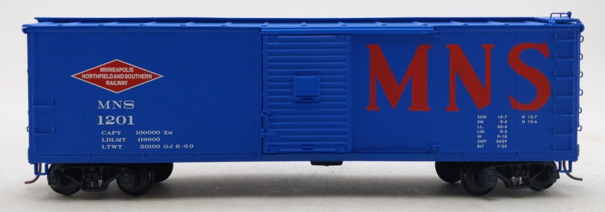 S-Helper 01721 S Scale Minneapolis Northfield & Southern Boxcar #1201 LN/Box