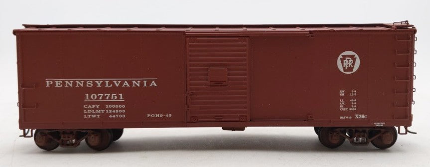 S-Helper Service 00131 S Scale Pennsylvania Steel Rebuilt Xm Boxcar #107751 LN/Box