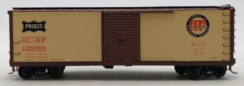 S-Helper Service 00154 S Scale Frisco Steel Rebuilt Boxcar #128000 LN/Box