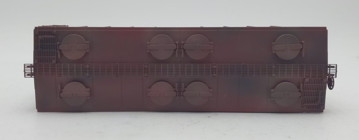 S-Helper S Scale ATSF Santa Fe Hopper Car #87421 - Weathered/Box