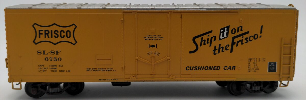 American Models S Scale Frisco Boxcar #6750 EX