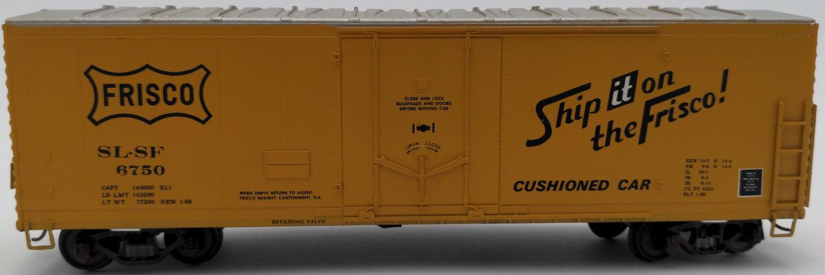 American Models S Scale Frisco Boxcar #6750 EX