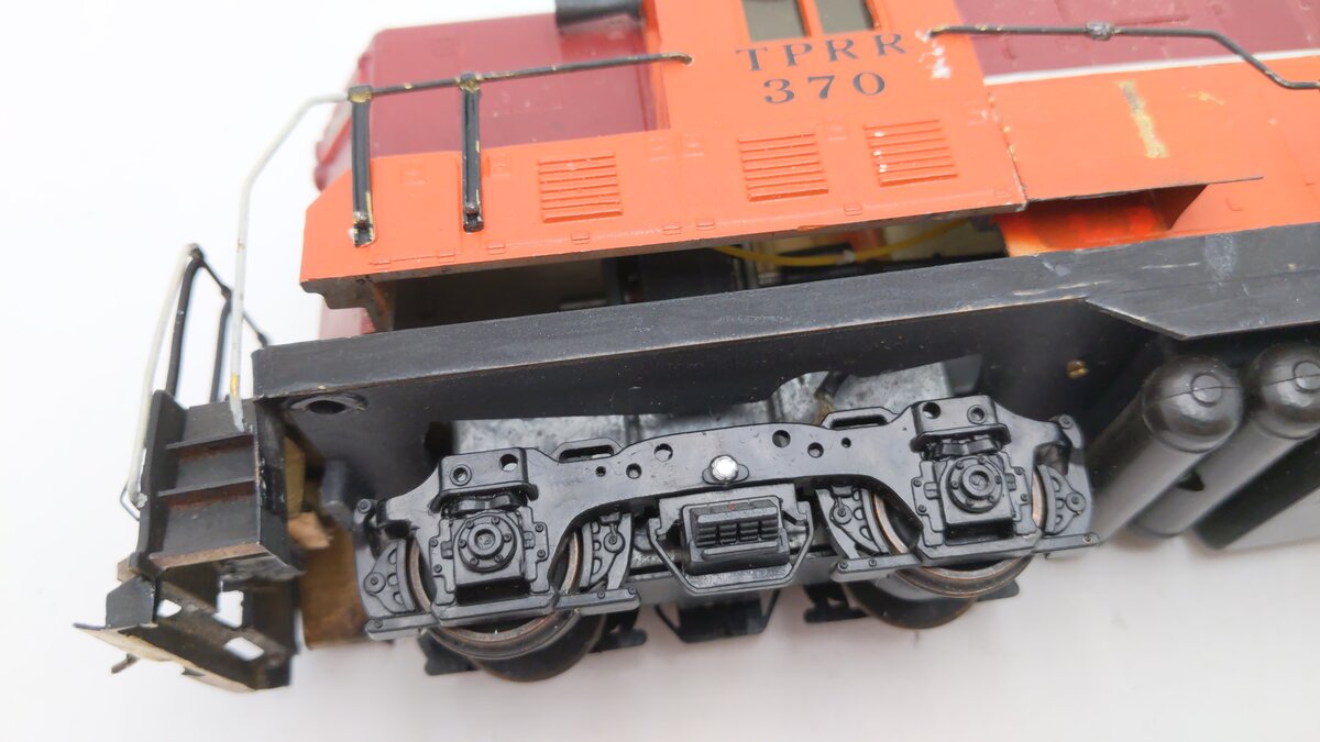 Custom S Scale TPRR EMD GP-7 Diesel Locomotive #370 VG