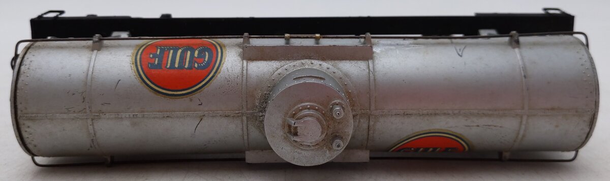 S Gauge Gulf Oil 100,000 Lbs Tank Car #5017/Box