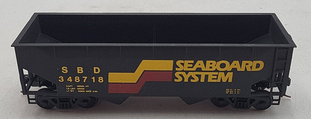 Downs Model RR S Scale Seaboard System Hopper #348718 LN/Box