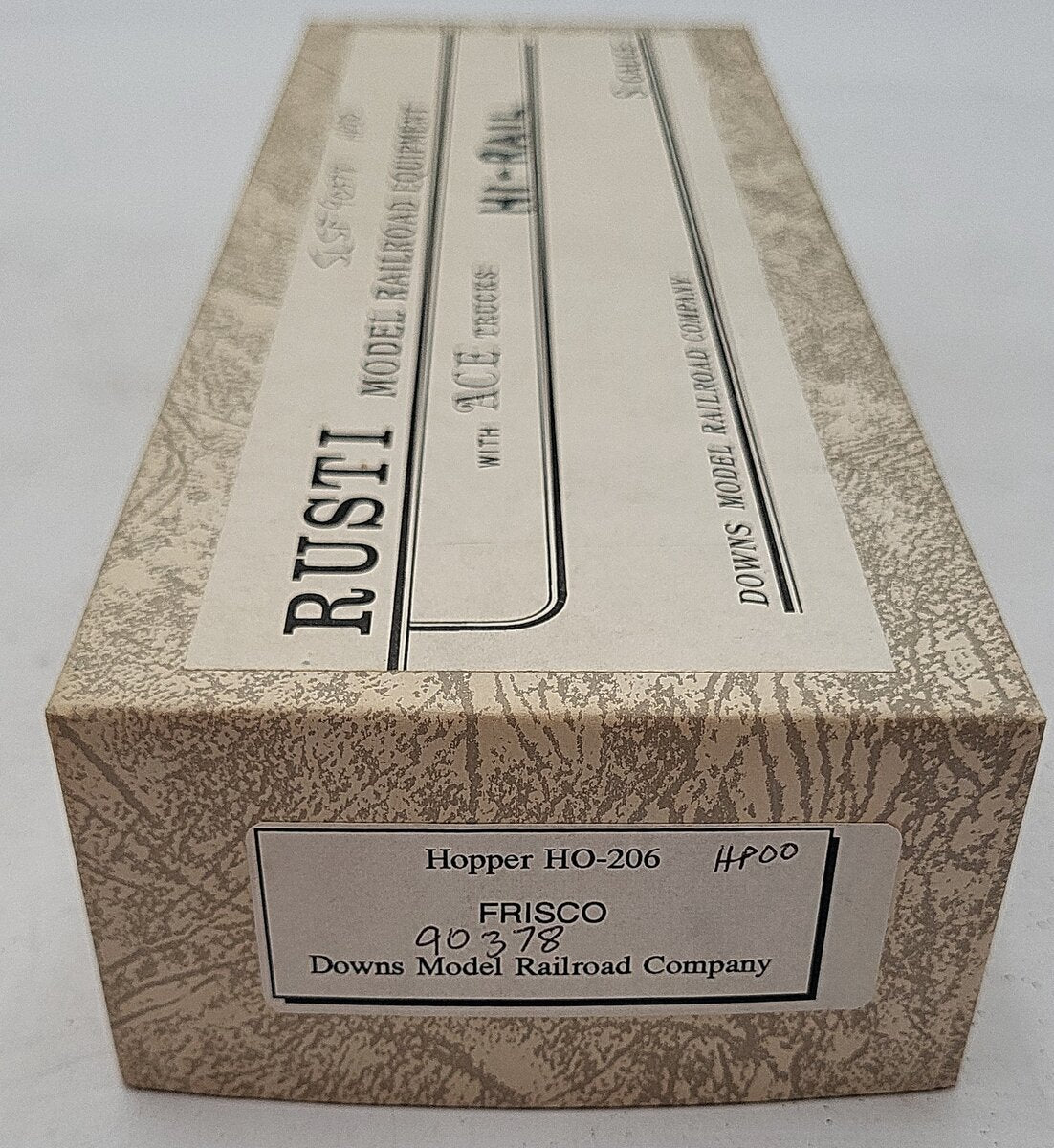 Downs Model RR S Scale Frisco Hopper #90378 LN/Box