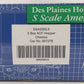 Des Plaines Hobbies SSA2203.5 S Chesapeake & Ohio 3-Bay ACF Hopper Car #607278 EX/Box