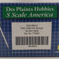 Des Plaines Hobbies SSA1904.3 S Scale GVSR FMC 5283 DD Boxcar #774201 [Hi-Rail] LN/Box