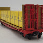 S-Helper 00332 S Scale ATSF Bulkhead Flatcar w/JM Load #92182 LN/Box